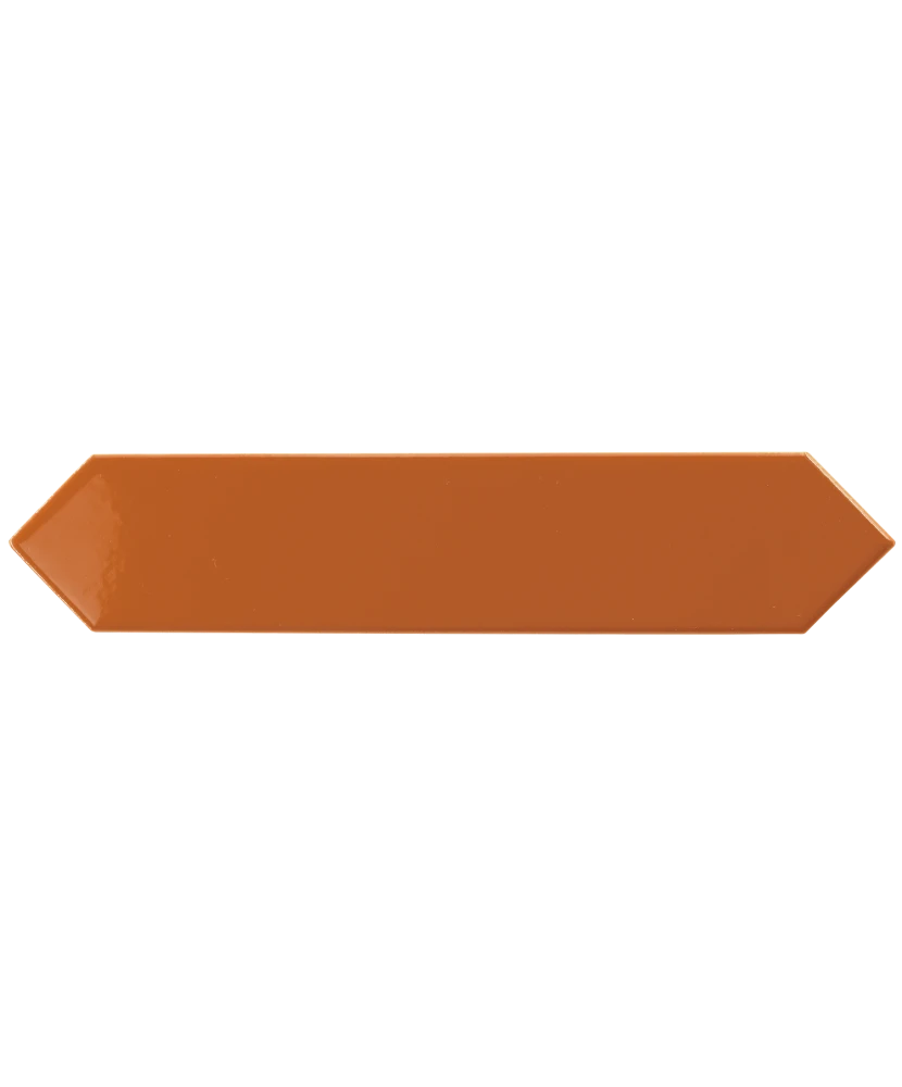 Carrelage Arrow Russet 5x25 cm - vue de face du carreau