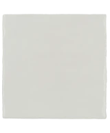 Carrelage La Riviera Blanc 13,2x13,2 cm - vue de face du carreau