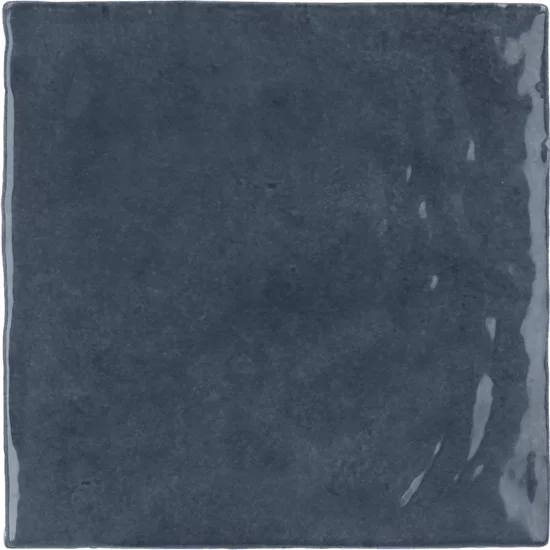 Carrelage La Riviera Blue Reef 13,2x13,2 cm - vue de face du carreau