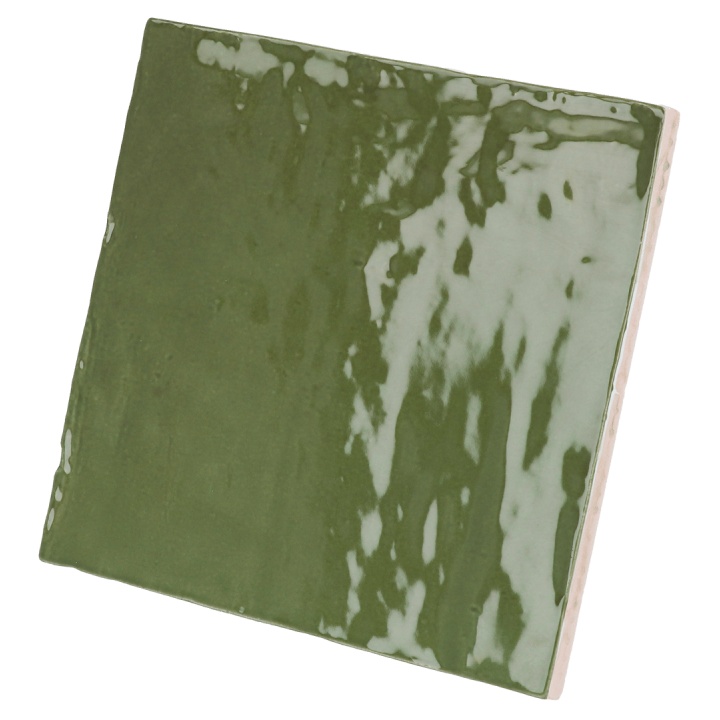 La Riviera Botanical Green 13.2x13.2 cm - carrelage NAIS