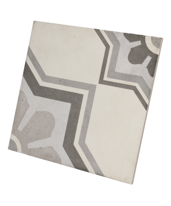 Art Nouveau Capitol Grey 20x20 cm - carrelage NAIS