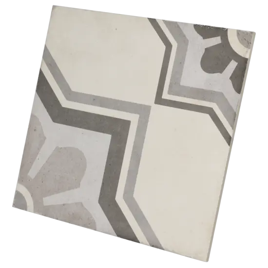 Carrelage Art Nouveau Capitol Grey 20x20 cm, format 20 x 20 cm, collection Art Nouveau, finition mat