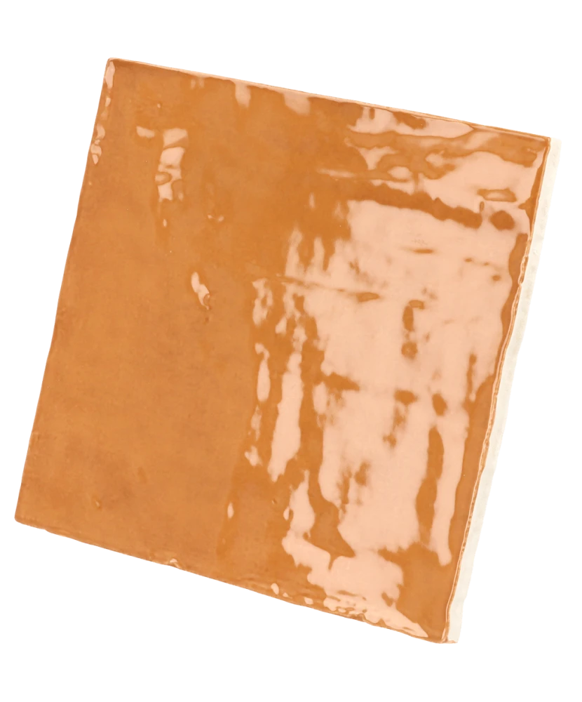 Carrelage La Riviera Ginger 13,2x13,2 cm - vue latérale du carreau