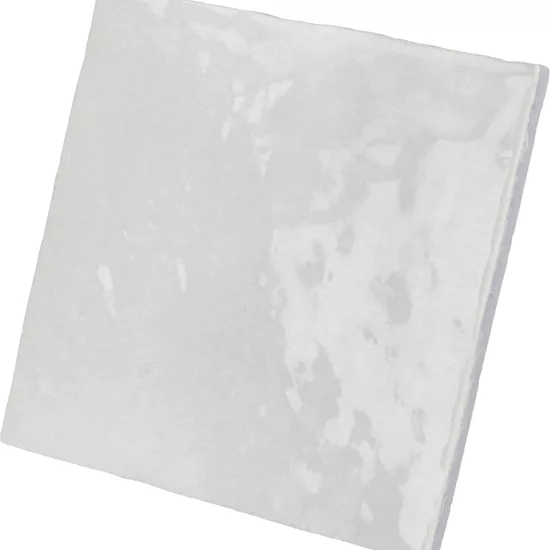 Carrelage La Riviera Gris Nuage 13,2x13,2 cm - vue latérale du carreau