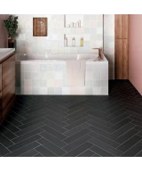 Carrelage La Riviera Melange 13,2x13,2 cm - posé en salle de bain