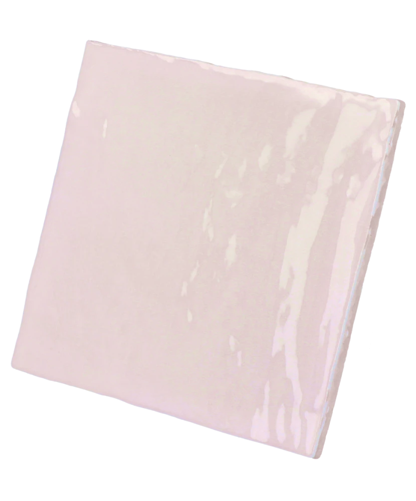Carrelage La Riviera Rose 13,2x13,2 cm - détail du carreau