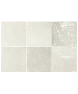Carrelage La Riviera Vert 13,2x13,2 cm - panneau de carreaux