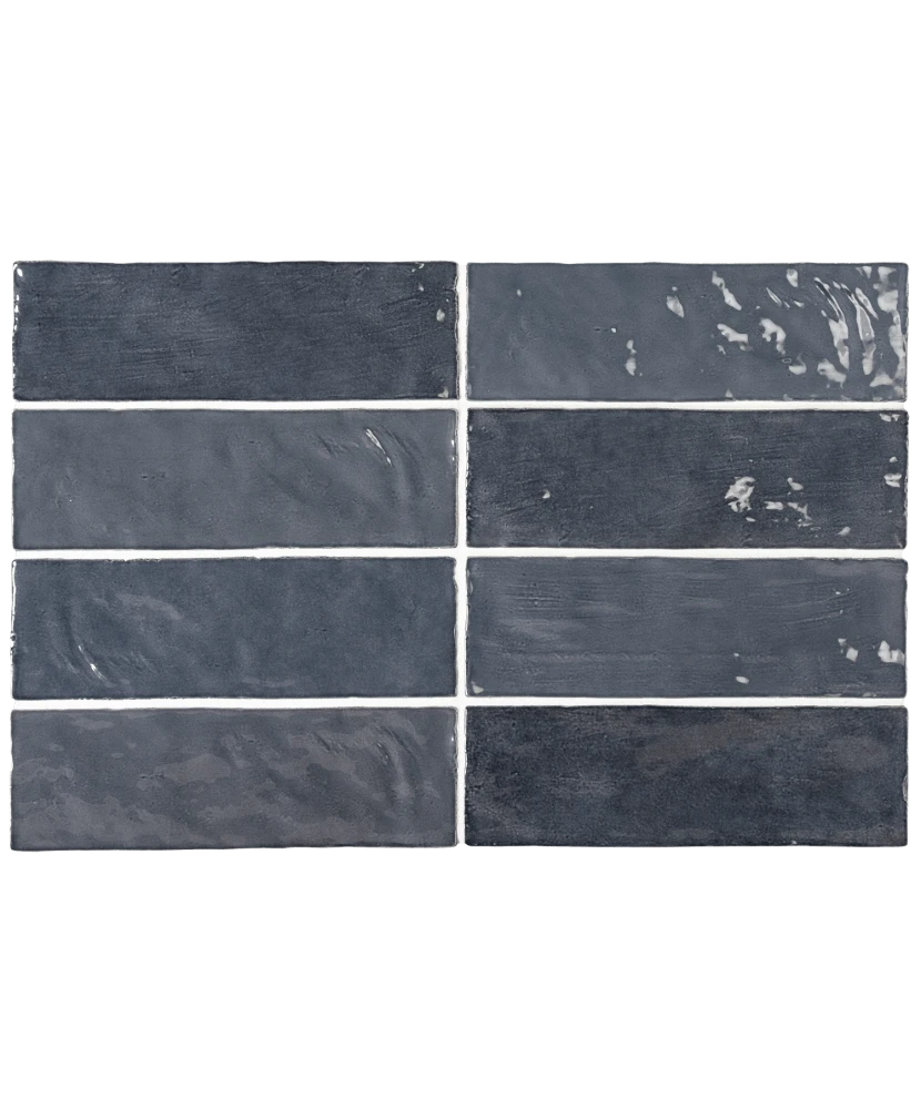 Carrelage La Riviera Blue Reef 6,5x20 cm - panneau de carreaux