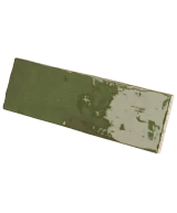 Carrelage La Riviera Botanical Green 6,5x20 cm - vue latérale du carreau