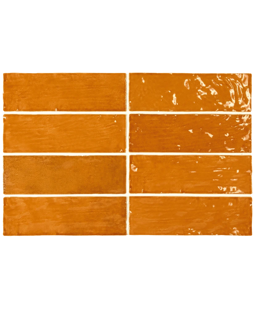 Carrelage La Riviera Ginger 6,5x20 cm - panneau de carreaux