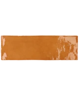 Carrelage La Riviera Ginger 6,5x20 cm - vue de face du carreau