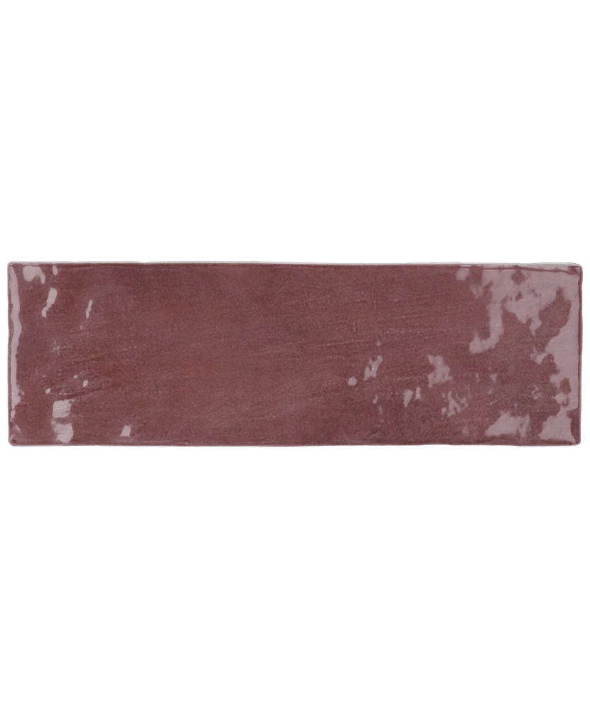 Carrelage La Riviera Juneberry 6,5x20 cm - vue de face du carreau
