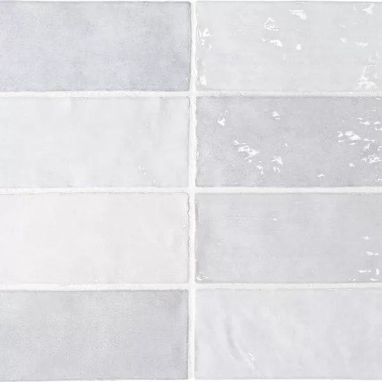 Carrelage La Riviera Lavanda Blue 6,5x20 cm - panneau de carreaux
