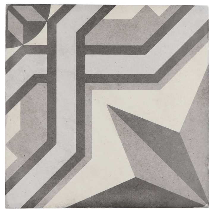 Art Nouveau Cinema Grey 20x20 cm - carrelage NAIS - image 2