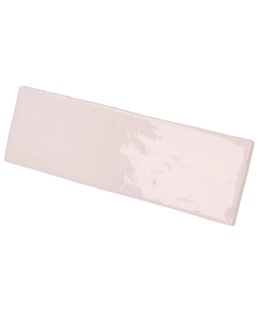 Carrelage La Riviera Rose 6,5x20 cm - détail du carreau