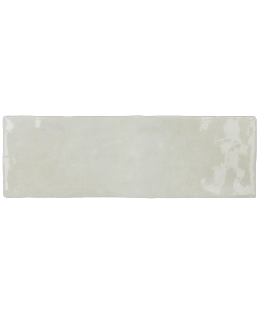 Carrelage La Riviera Vert 6,5x20 cm - vue de face du carreau
