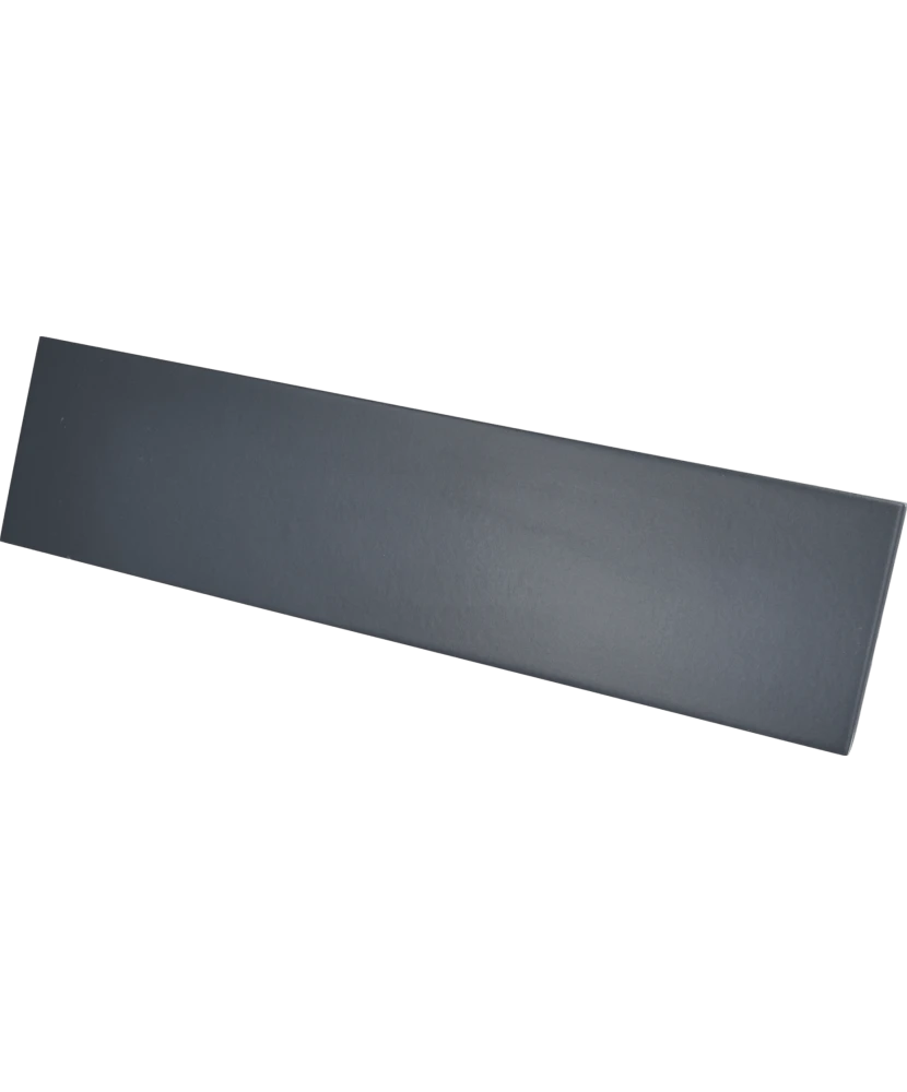 Carrelage Stromboli Glassy Blue 9,2x36,8 cm - vue latérale du carreau