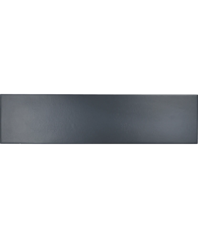 Carrelage Stromboli Glassy Blue 9,2x36,8 cm - vue de face du carreau
