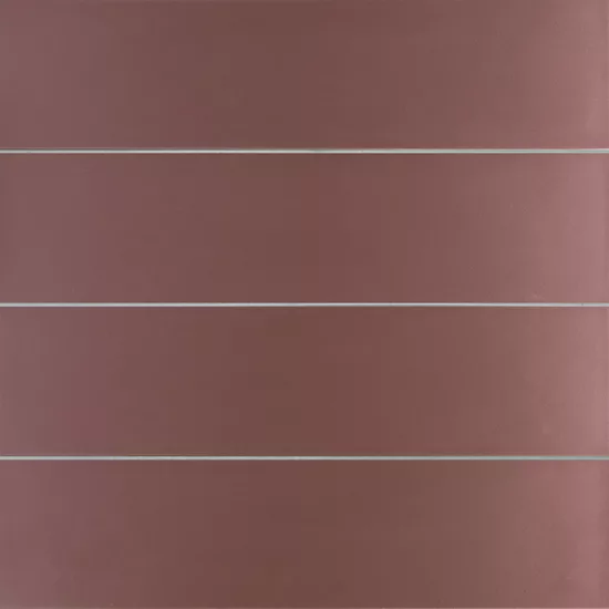Carrelage Stromboli Oxblood 9,2x36,8 cm - panneau de carreaux