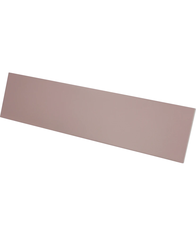 Carrelage Stromboli Rose Breeze 9,2x36,8 cm - vue latérale du carreau