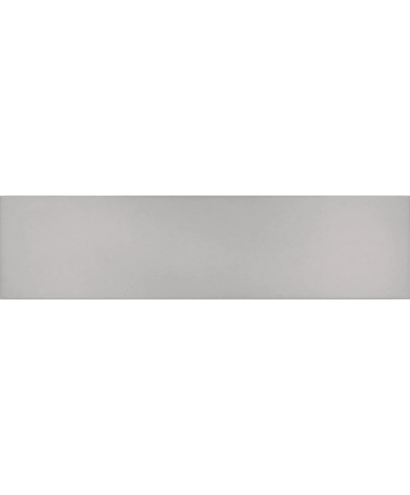 Carrelage Stromboli Simply Grey 9,2x36,8 cm - vue de face du carreau