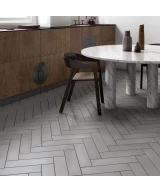 Carrelage Stromboli Simply Grey 9,2x36,8 cm - posé en cuisine
