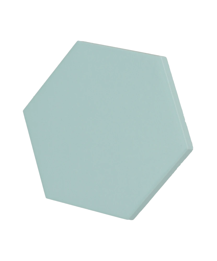 Carrelage Kromatika Bleu Clair 11,6x10,1 cm - détail du carreau