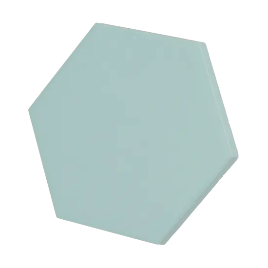 Carrelage Kromatika Bleu Clair 11,6x10,1 cm - détail du carreau