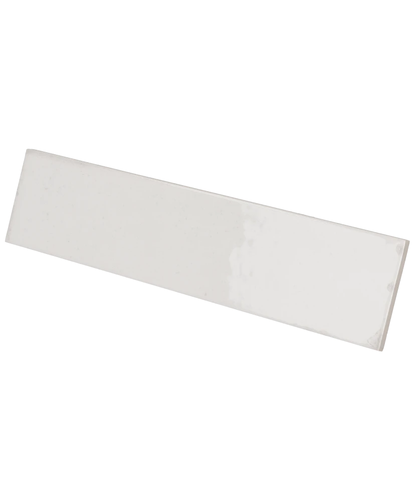 Carrelage Tribeca Gypsum White 6x24,6 cm - détail du carreau