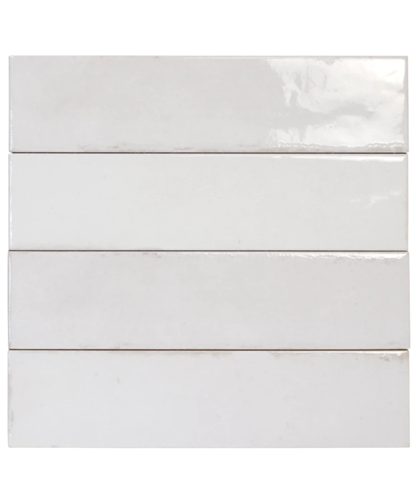 Carrelage Tribeca Gypsum White 6x24,6 cm - détail du carreau 2