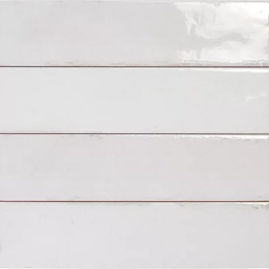 Carrelage Tribeca Gypsum White 6x24,6 cm - détail du carreau 2
