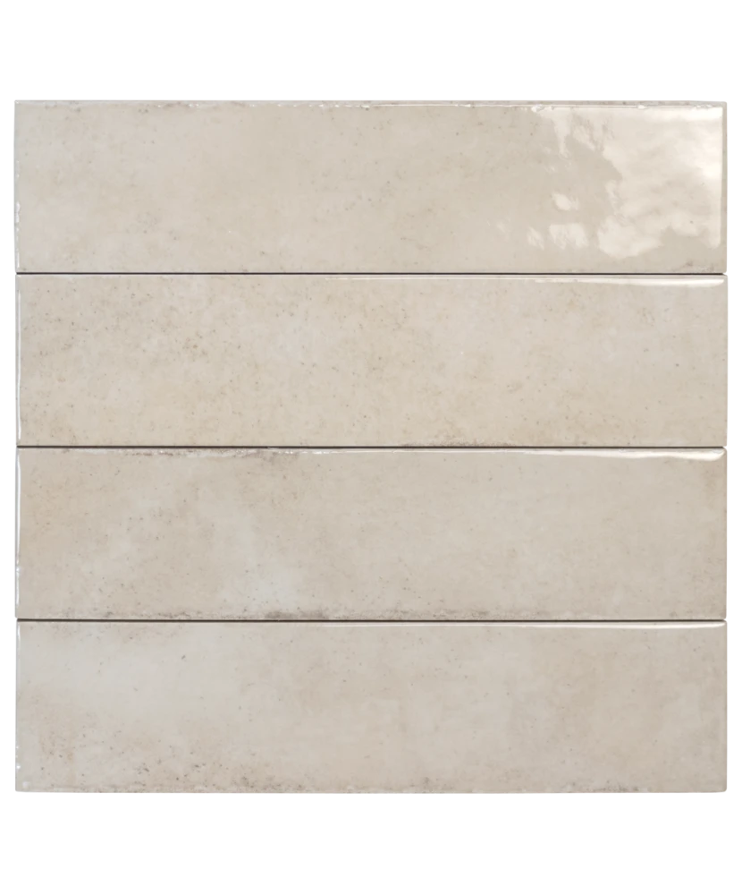 Carrelage Tribeca Oatmeal 6x24,6 cm - détail du carreau 2