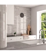 Carrelage Tribeca Grey Whisper 6x24,6 cm - vue d’ambiance