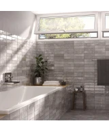 Carrelage Tribeca Grey Whisper 6x24,6 cm - vue d’ambiance 2