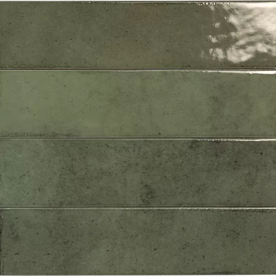 Carrelage Tribeca Sage Green 6x24,6 cm - détail du carreau 2