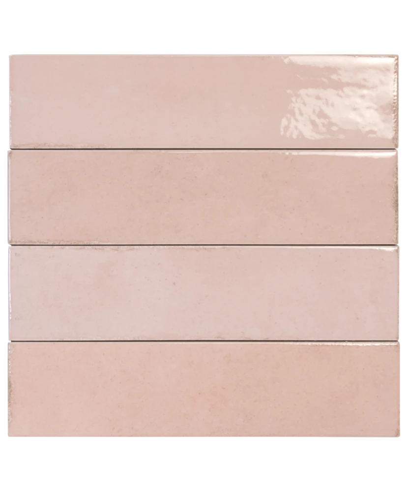 Carrelage Tribeca Tea Rose 6x24,6 cm - détail du carreau 2