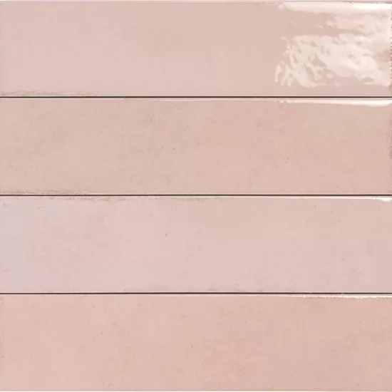 Carrelage Tribeca Tea Rose 6x24,6 cm - détail du carreau 2
