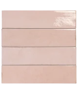 Carrelage Tribeca Tea Rose 6x24,6 cm - détail du carreau 2