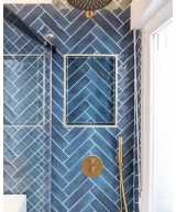 Carrelage Tribeca Blue Note 6x24,6 cm - vue d’ambiance 4