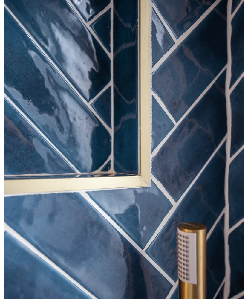 Carrelage Tribeca Blue Note 6x24,6 cm - vue d’ambiance 5