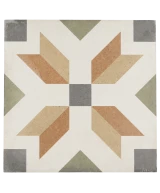 Carrelage Art Nouveau Empire Colour 20x20 cm - vue de face du carreau