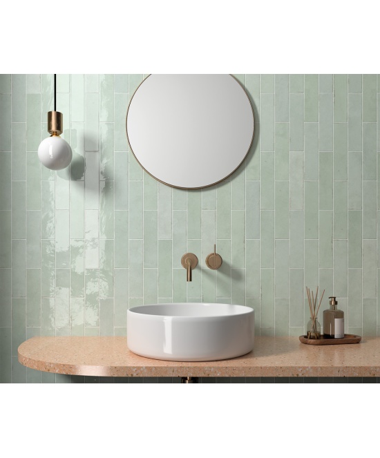Tribeca Seaglass Mint 6x24.6 cm - carrelage NAIS - image 4