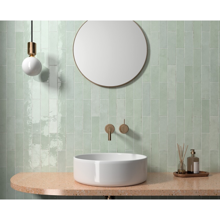 Tribeca Seaglass Mint 6x24.6 cm - carrelage NAIS - image 4
