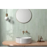Carrelage Tribeca Seaglass Mint 6x24,6 cm - vue d’ambiance