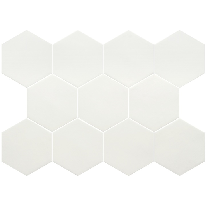 Kromatika White 11.6x10.1 cm - carrelage NAIS - image 2