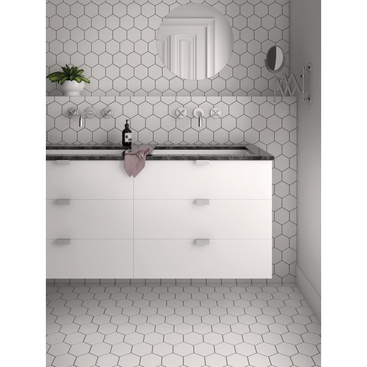 Kromatika White 11.6x10.1 cm - carrelage NAIS - image 5