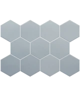 Carrelage Kromatika Denim Blue 11,6x10,1 cm - détail du carreau 2