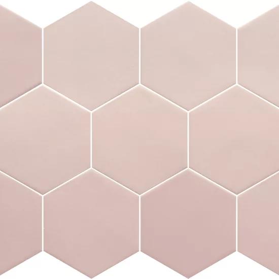 Carrelage Kromatika Rose 11,6x10,1 cm - détail du carreau 2