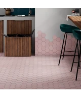 Carrelage Kromatika Rose 11,6x10,1 cm - vue d’ambiance