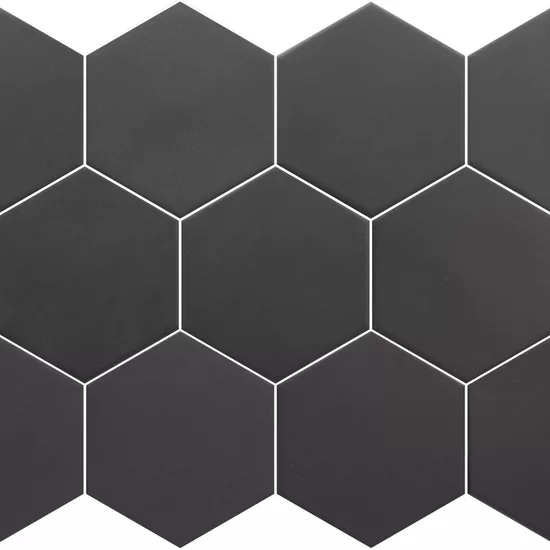 Carrelage Kromatika Black 11,6x10,1 cm - détail du carreau 2